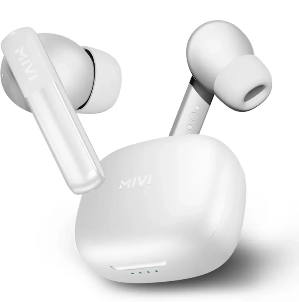 Mivi DuoPods Blaze (Cosmic White, True Wireless)